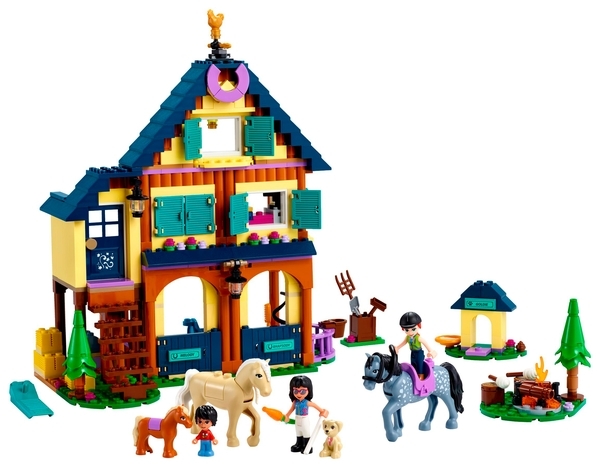 Конструктор LEGO Friends Лісовий клуб верхової їзди, 511 деталей (41683) - Pampik - 4