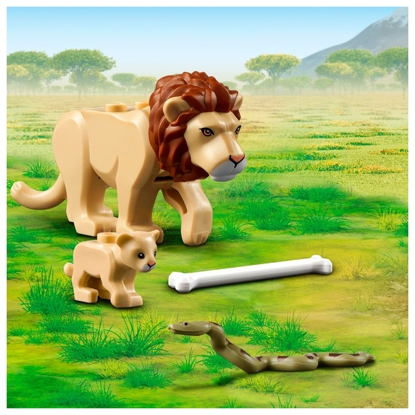 Конструктор LEGO City Рятувальний позашляховик для звірів, 157 деталей (60301) - Pampik - 6