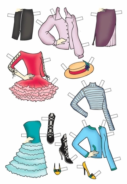 Одягни ляльку. Книга 10 - Pampik - 3