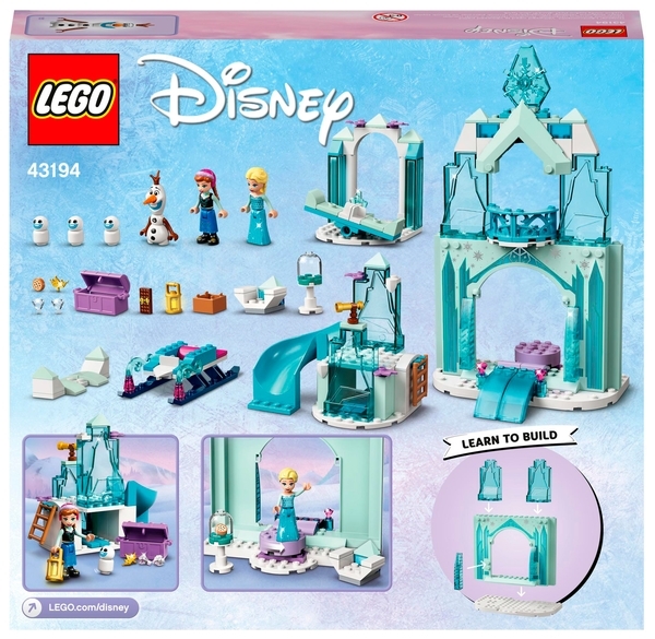 Конструктор LEGO Disney Princess Зимова казка Анни й Ельзи, 154 деталі (43194) - Pampik - 3