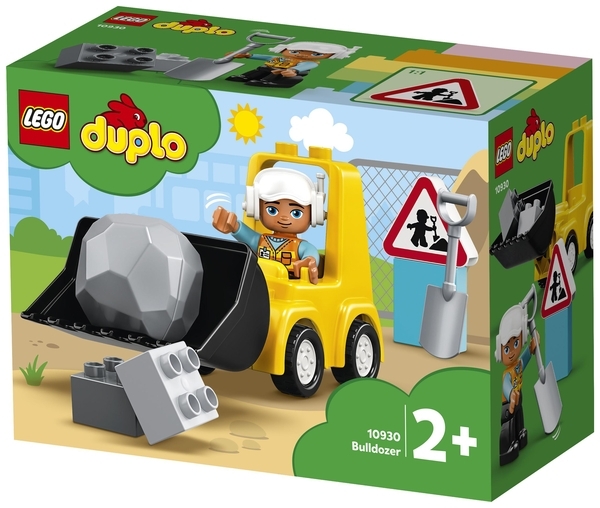 Конструктор LEGO DUPLO Бульдозер, 10 деталей (10930) - Pampik - 11