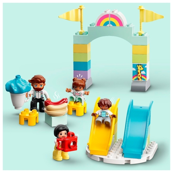 Конструктор LEGO DUPLO Парк розваг, 95 деталей (10956) - Pampik - 12