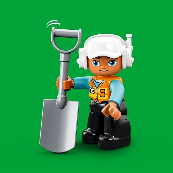 Конструктор LEGO DUPLO Бульдозер, 10 деталей (10930) - Pampik - 14