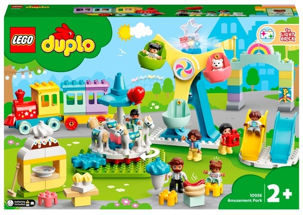 Конструктор LEGO DUPLO Парк розваг, 95 деталей (10956) - Pampik