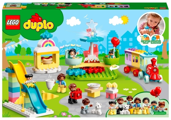 Конструктор LEGO DUPLO Парк розваг, 95 деталей (10956) - Pampik - 3