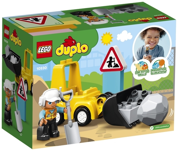Конструктор LEGO DUPLO Бульдозер, 10 деталей (10930) - Pampik - 15