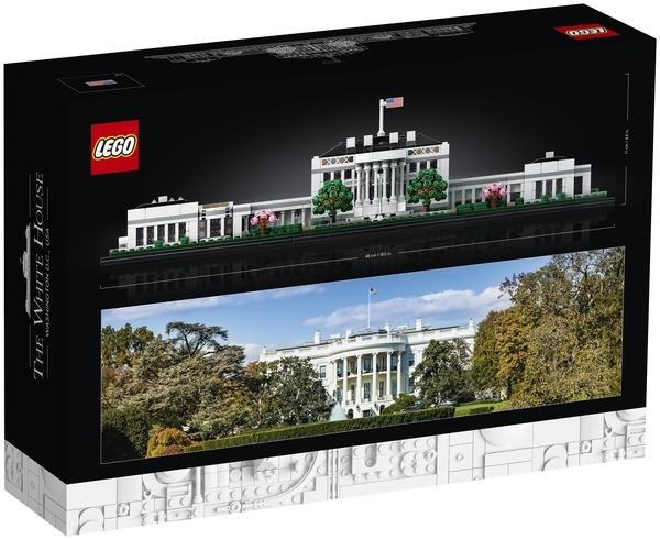 Конструктор LEGO Architecture Білий дім, 1483 деталі (21054) - Pampik - 16