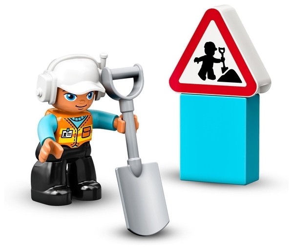 Конструктор LEGO DUPLO Бульдозер, 10 деталей (10930) - Pampik - 6