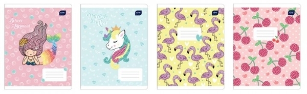 Набір зошитів Interdruk Premium Shine, лінія, 12 аркушів, 8 шт. (270238-8) - Pampik