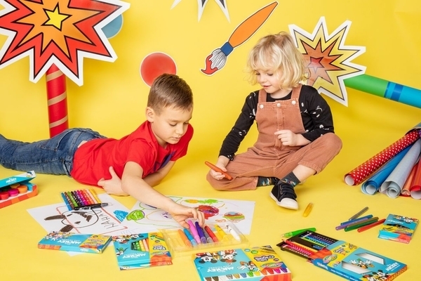 Карандаши цветные Colorino Mickey, с точилкой, 13 цветов, 12 шт. (89847PTR) - Pampik - 3