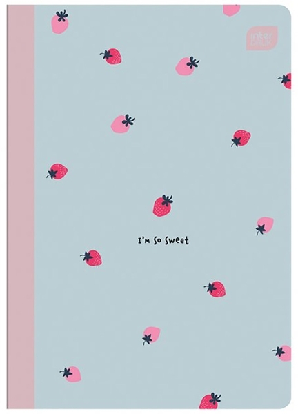 Набор тетрадей Interdruk Premium Fruit Garden, клетка, 12 листов, 8 шт. (278920-8) - Pampik - 2