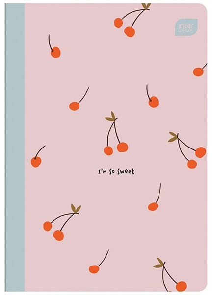 Набор тетрадей Interdruk Premium Fruit Garden, клетка, 12 листов, 8 шт. (278920-8) - Pampik - 3