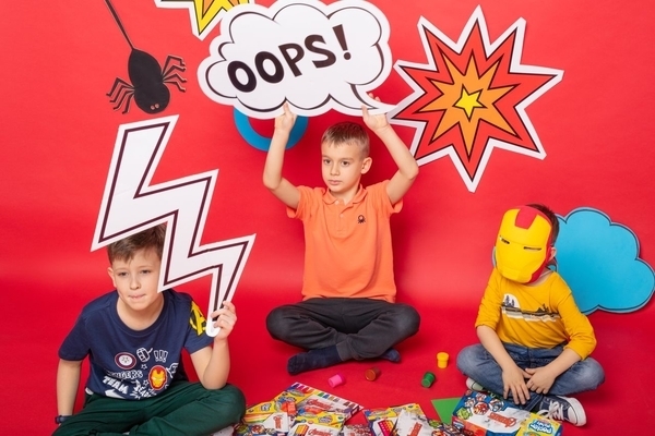 Карандаши цветные Colorino Duo Avengers, двусторонние, с точилкой, 24 цвета, 12 шт. (91406PTR) - Pampik - 5