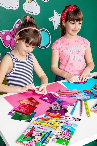 Карандаши цветные Colorino Minnie, с точилкой, 13 цветов, 12 шт. (90614PTR) - Pampik - 5