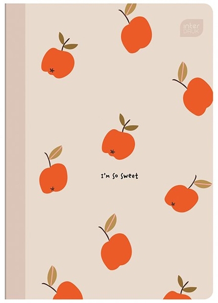 Набор тетрадей Interdruk Premium Fruit Garden, клетка, 12 листов, 8 шт. (278920-8) - Pampik - 4