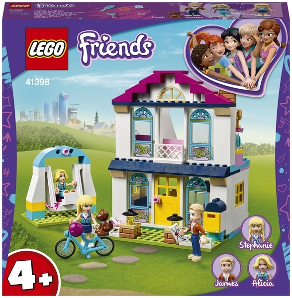 Конструктор LEGO Friends Будинок Стефані, 170 деталей (41398) - Pampik