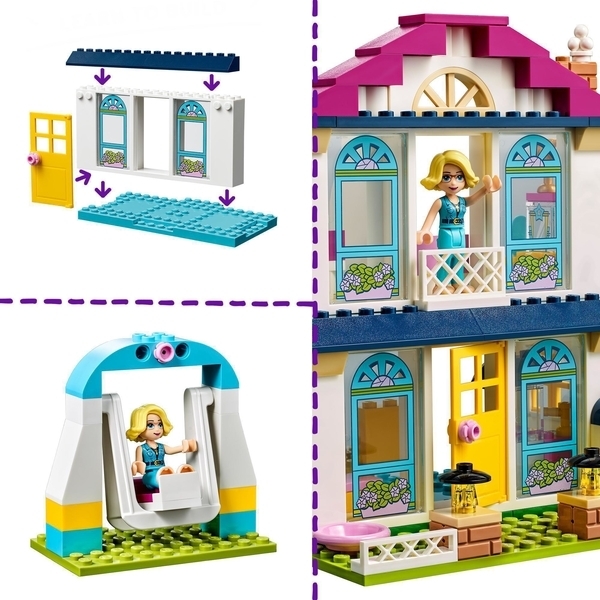 Конструктор LEGO Friends Будинок Стефані, 170 деталей (41398) - Pampik - 5