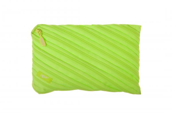 Подарунок. Пенал Zipit Neon Jumbo, салатовий (ZTJ-NN-1) - Pampik