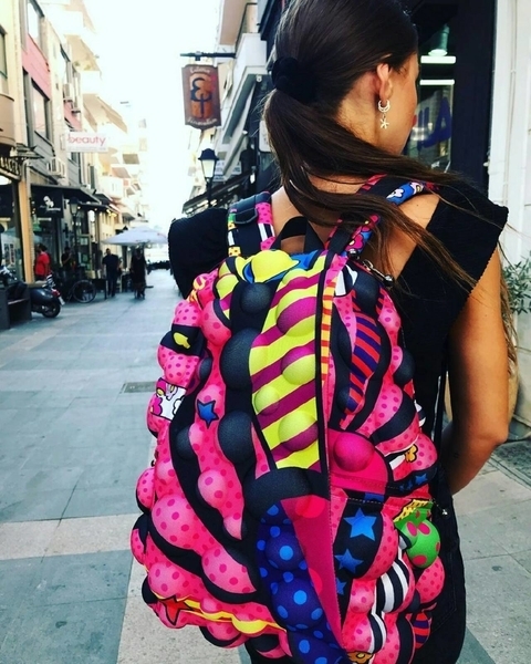 Рюкзак Madpax Surfaces Full Coral Hearts, рожевий (M/BUB/CH/FULL) - Pampik - 8