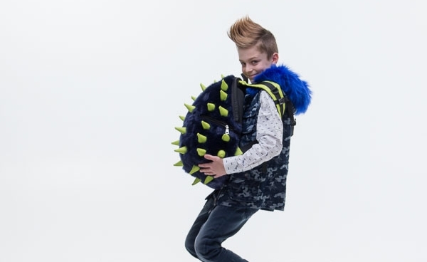 Рюкзак Madpax Moppets Full Beastly Blue, темно-синій (M/FUR/BLU/FULL) - Pampik - 5