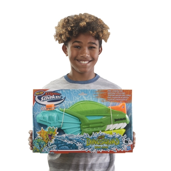 Водяний бластер Hasbro Nerf Super Soaker Dinosquad (F0496) - Pampik - 12