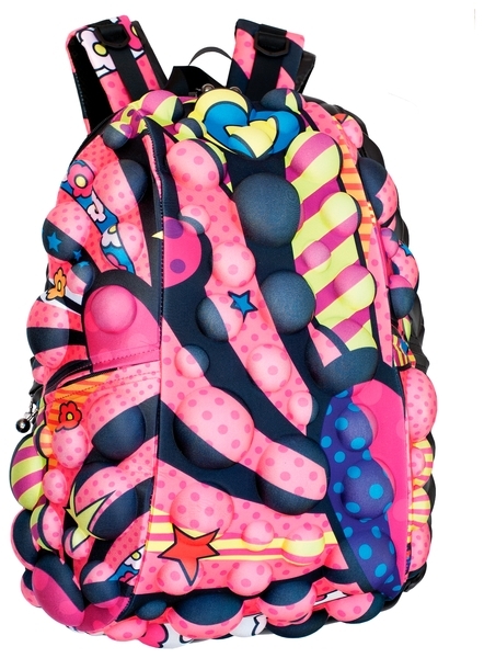 Рюкзак Madpax Surfaces Full Coral Hearts, рожевий (M/BUB/CH/FULL) - Pampik