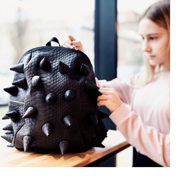 Рюкзак Madpax Newskins Half Black on Track, чорний (M/SKI/BLA/HALF) - Pampik - 2