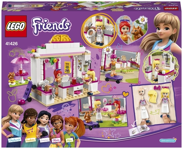 Конструктор LEGO Friends Кафе в парку Хартлейк Сіті, 224 деталі (41426) - Pampik - 9