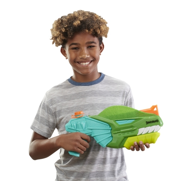 Водяний бластер Hasbro Nerf Super Soaker Dinosquad (F0496) - Pampik - 7