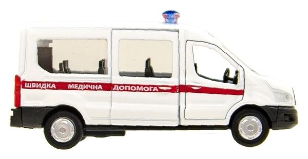 Автомодель Technopark Ford Швидка допомога (SB-18-18-A-W-WB-N) - Pampik - 5