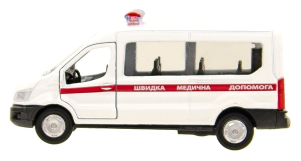 Автомодель Technopark Ford Швидка допомога (SB-18-18-A-W-WB-N) - Pampik - 6