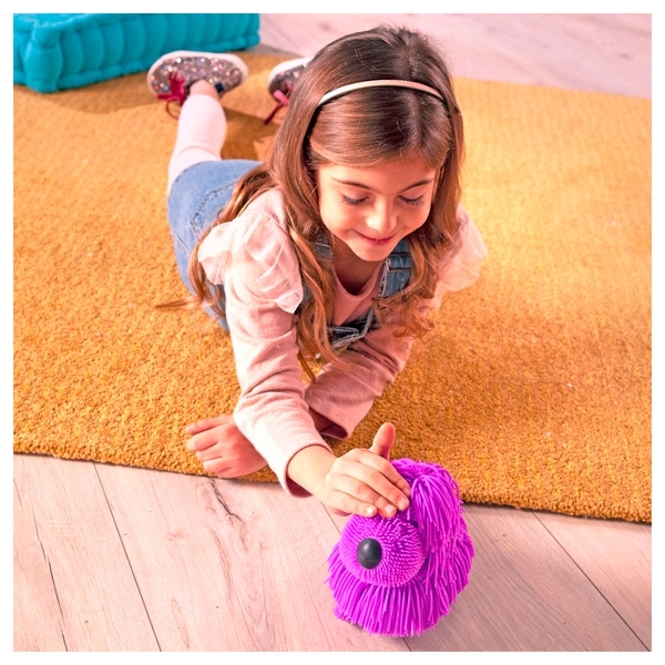 Интерактивная мягкая игрушка Jiggly Pup Озорной Щенок, фиолетовый (JP001-WB-PU) - Pampik - 5