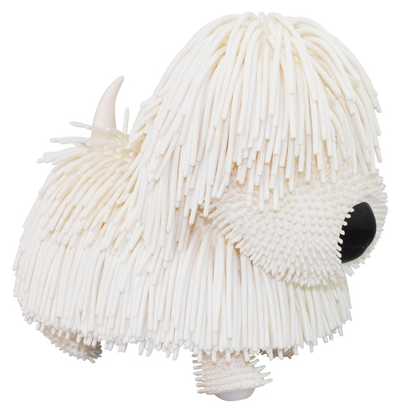 Интерактивная мягкая игрушка Jiggly Pup Озорной Щенок, белый (JP001-WB-W) - Pampik - 2