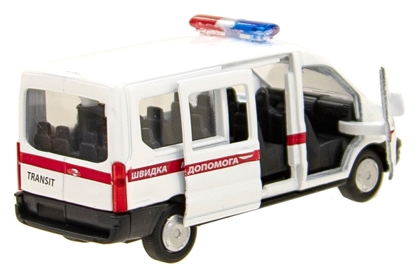 Автомодель Technopark Ford Швидка допомога (SB-18-18-A-W-WB-N) - Pampik - 10