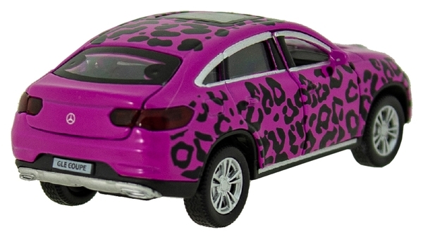 Автомодель Technopark Glamcar Mercedes-Benz Gle Coupe, рожевий (GLECOUPE-12GRL-PIN) - Pampik - 8