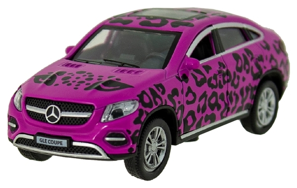 Автомодель Technopark Glamcar Mercedes-Benz Gle Coupe, рожевий (GLECOUPE-12GRL-PIN) - Pampik - 6