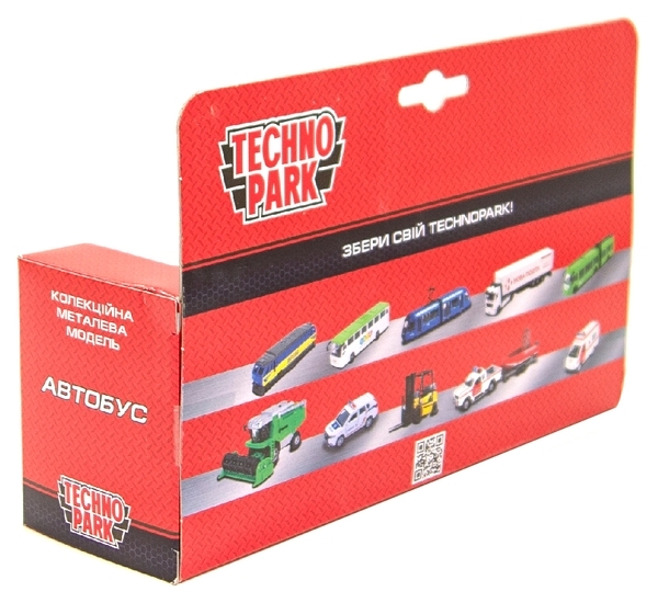 Модель Technopark Автобус двоповерховий Україна (SB-16-21-UKR) - Pampik - 3