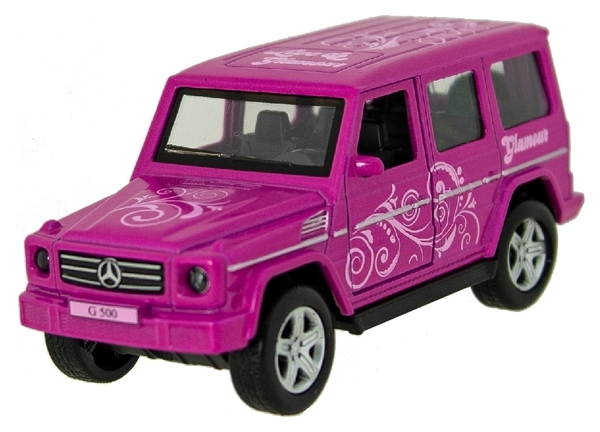 Автомодель Technopark Glamcar Mercedes-Benz G-Class, фіолетовий (GCLASS-12GRL-LIL) - Pampik - 6