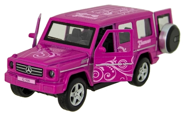 Автомодель Technopark Glamcar Mercedes-Benz G-Class, фіолетовий (GCLASS-12GRL-LIL) - Pampik - 10