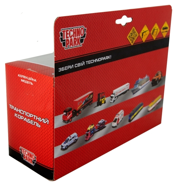 Модель Technopark Транспортний Корабель (CRANEBOAT-17-BUWH) - Pampik - 3