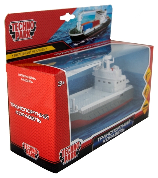Модель Technopark Транспортний Корабель (CRANEBOAT-17-BUWH) - Pampik - 2