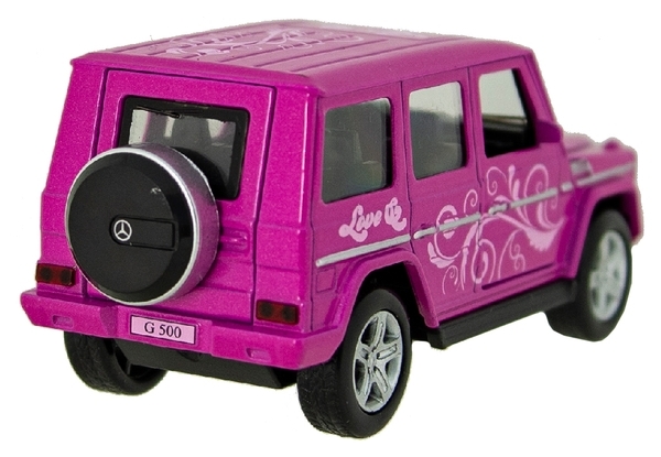 Автомодель Technopark Glamcar Mercedes-Benz G-Class, фіолетовий (GCLASS-12GRL-LIL) - Pampik - 7