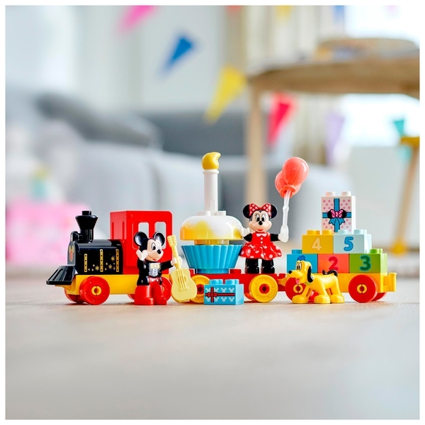 Конструктор LEGO DUPLO Disney Праздничный поезд Микки и Минни, 22 деталей (10941) - Pampik - 4