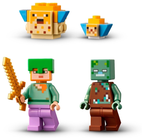 Конструктор LEGO Minecraft Кораловий риф, 92 дет. (21164) - Pampik - 5