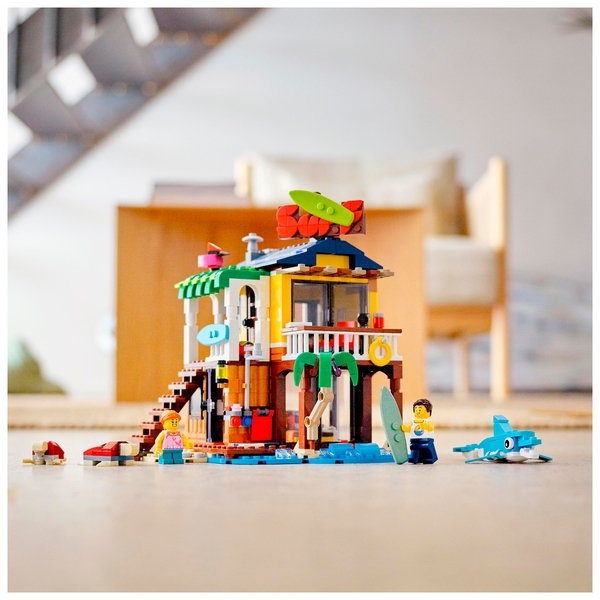 Конструктор LEGO Creator Пляжний будиночок серферів, 564 дет. (31118) - Pampik - 15