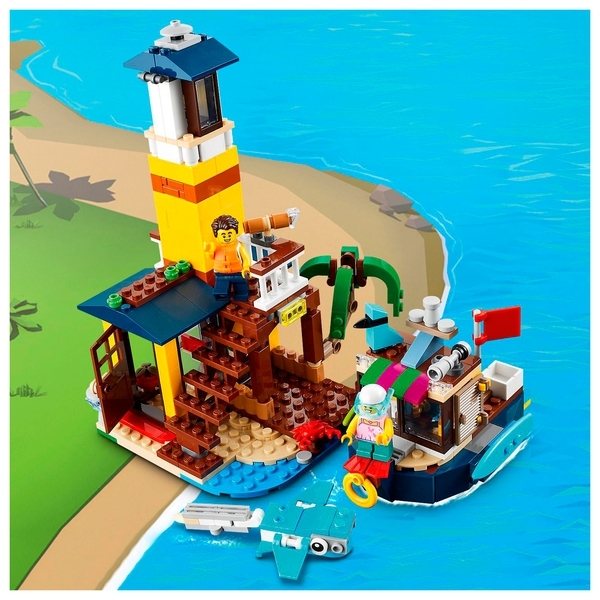 Конструктор LEGO Creator Пляжний будиночок серферів, 564 дет. (31118) - Pampik - 12