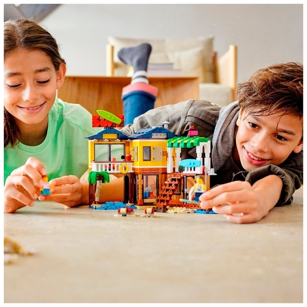 Конструктор LEGO Creator Пляжний будиночок серферів, 564 дет. (31118) - Pampik - 8