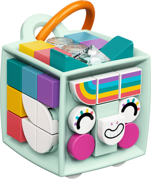 Конструктор LEGO DOTs Брелок Єдиноріг, 80 деталі (41940) - Pampik