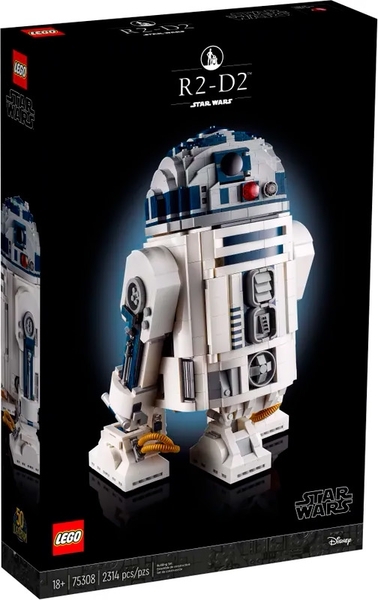 Конструктор LEGO Star Wars R2-D2 ™, 2314 деталей (75308) - Pampik