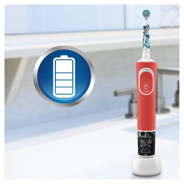 Электрическая зубная щетка Oral-B Kids Звездные Войны + футляр - Pampik - 6
